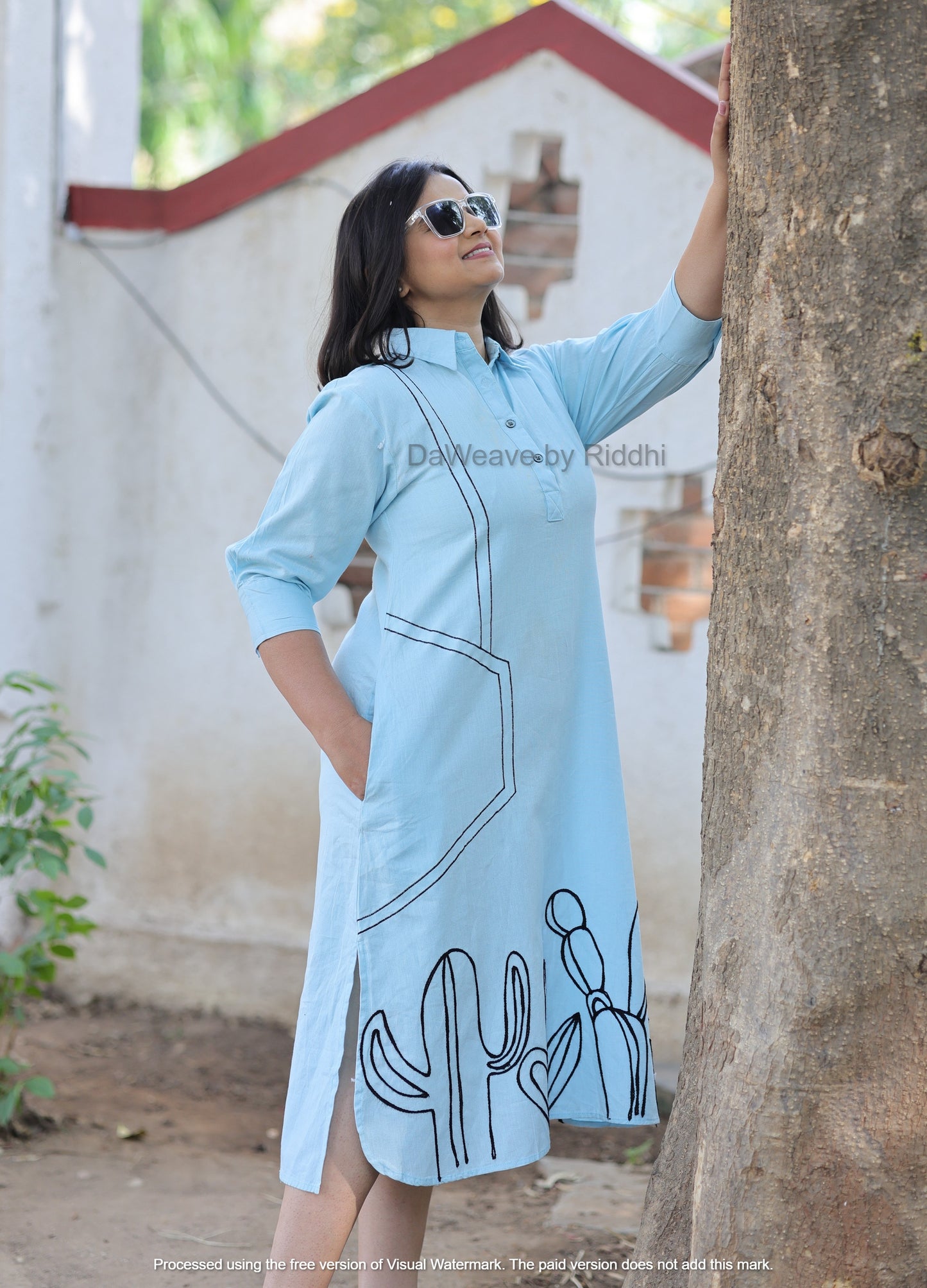 Sky Arizona Linen Dress