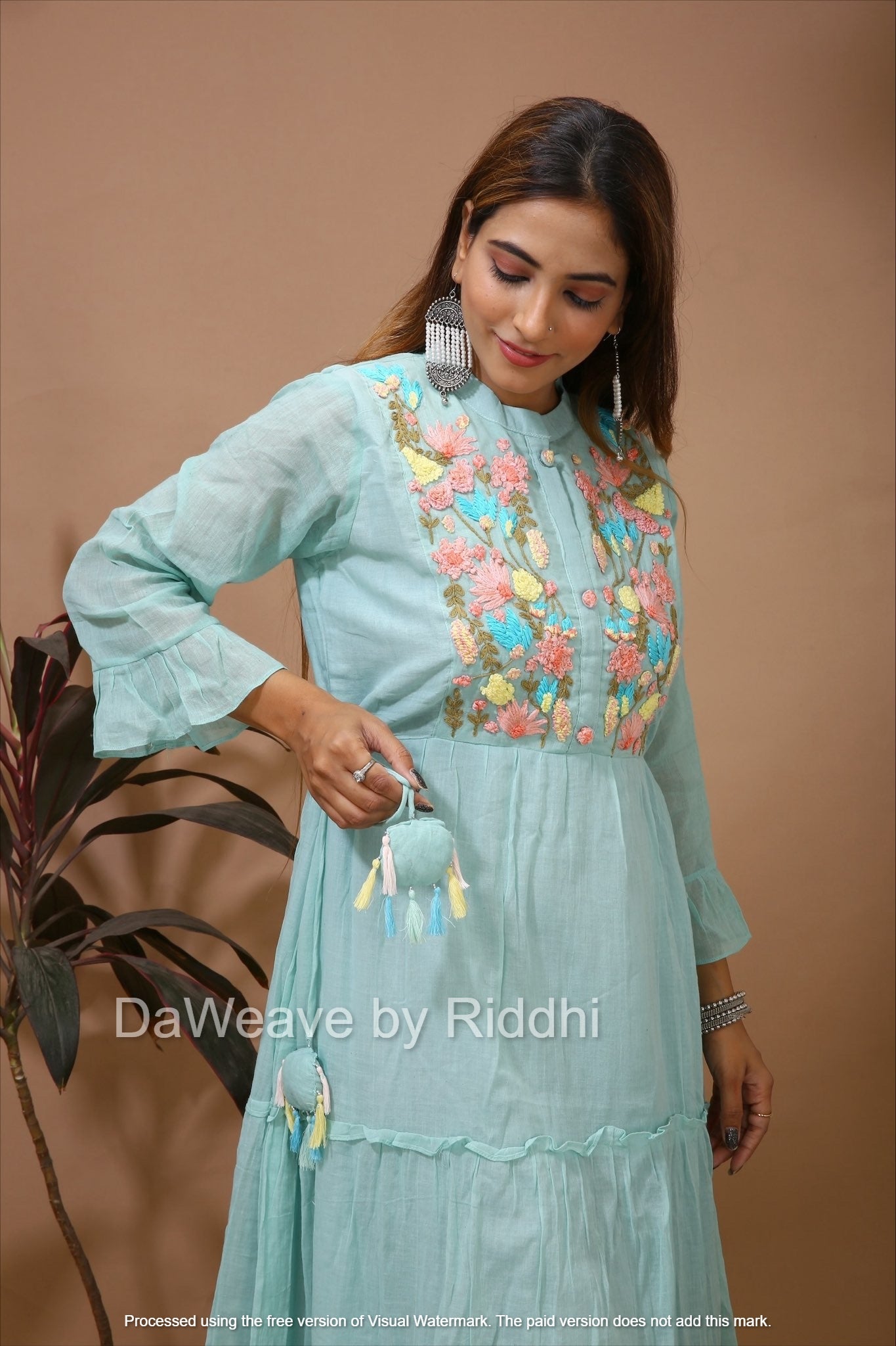 Mulmul Tassel Dress
