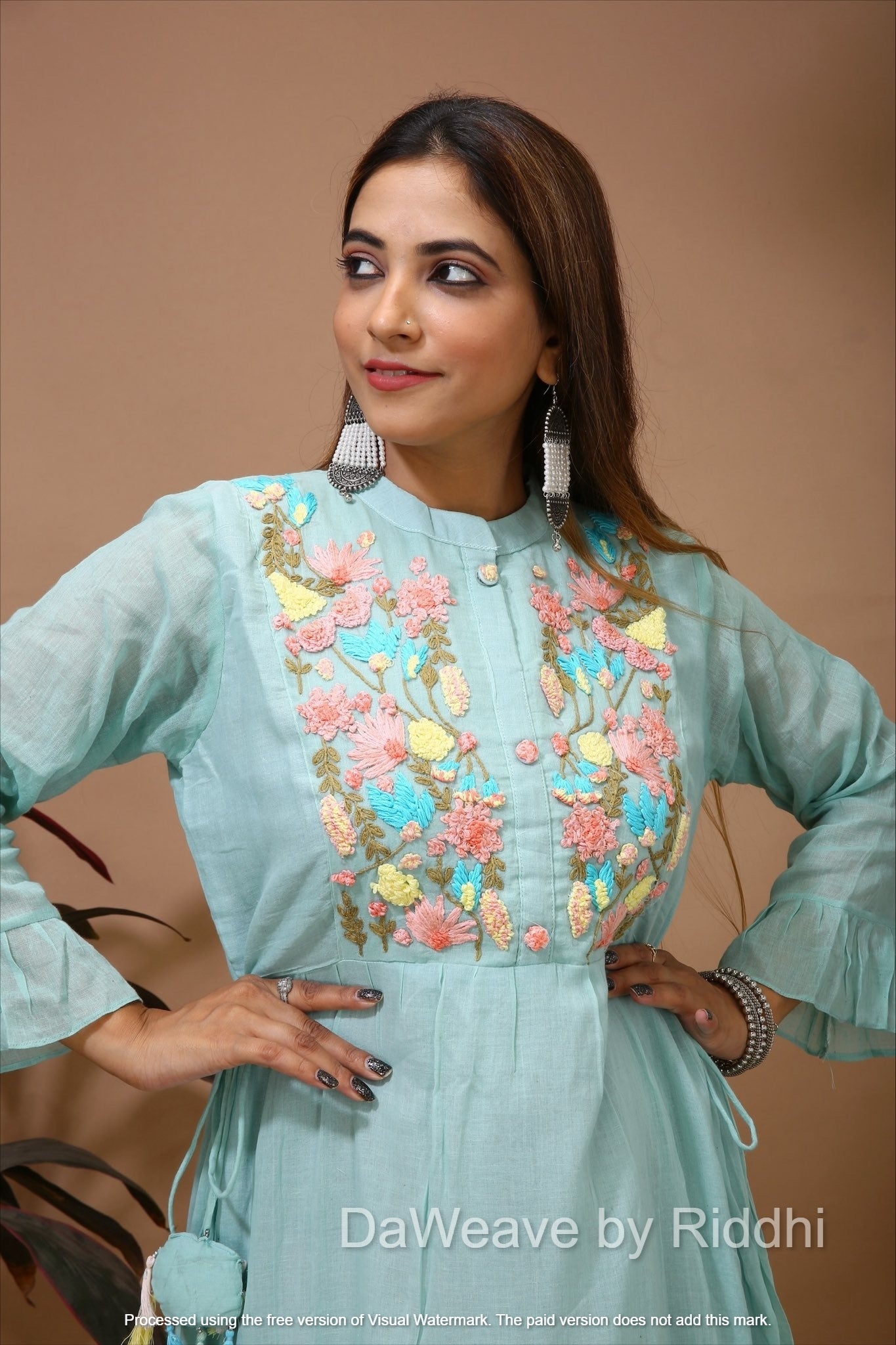Mulmul Tassel Dress