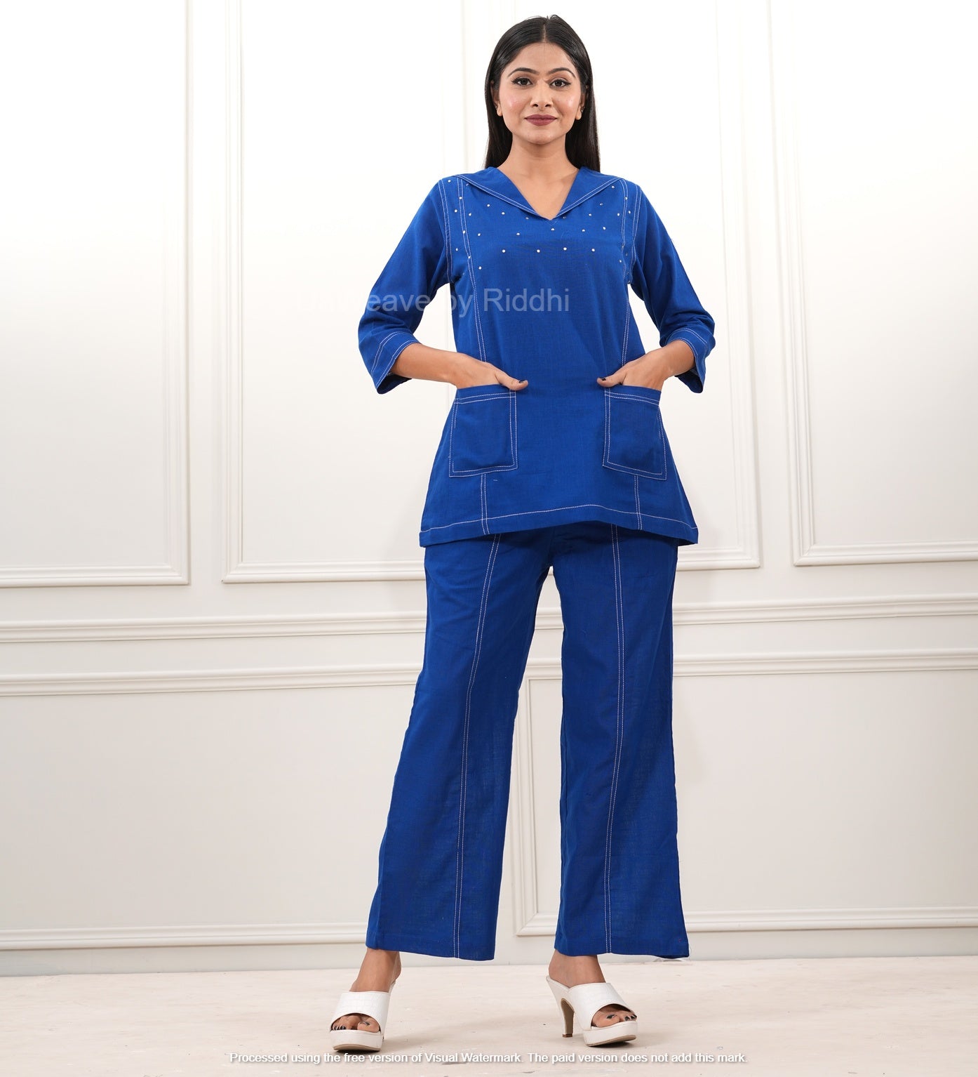 Anchor blue Coord