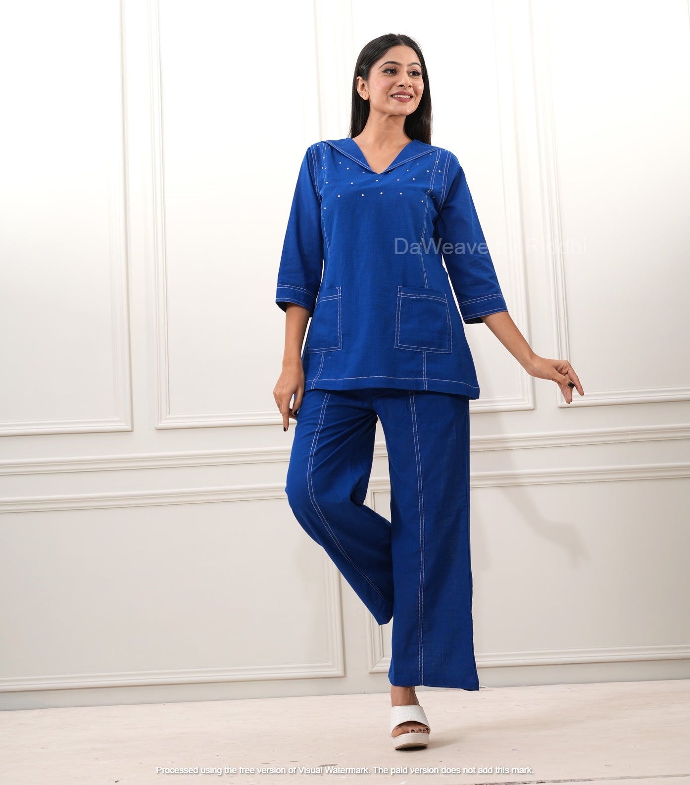 Anchor blue Coord