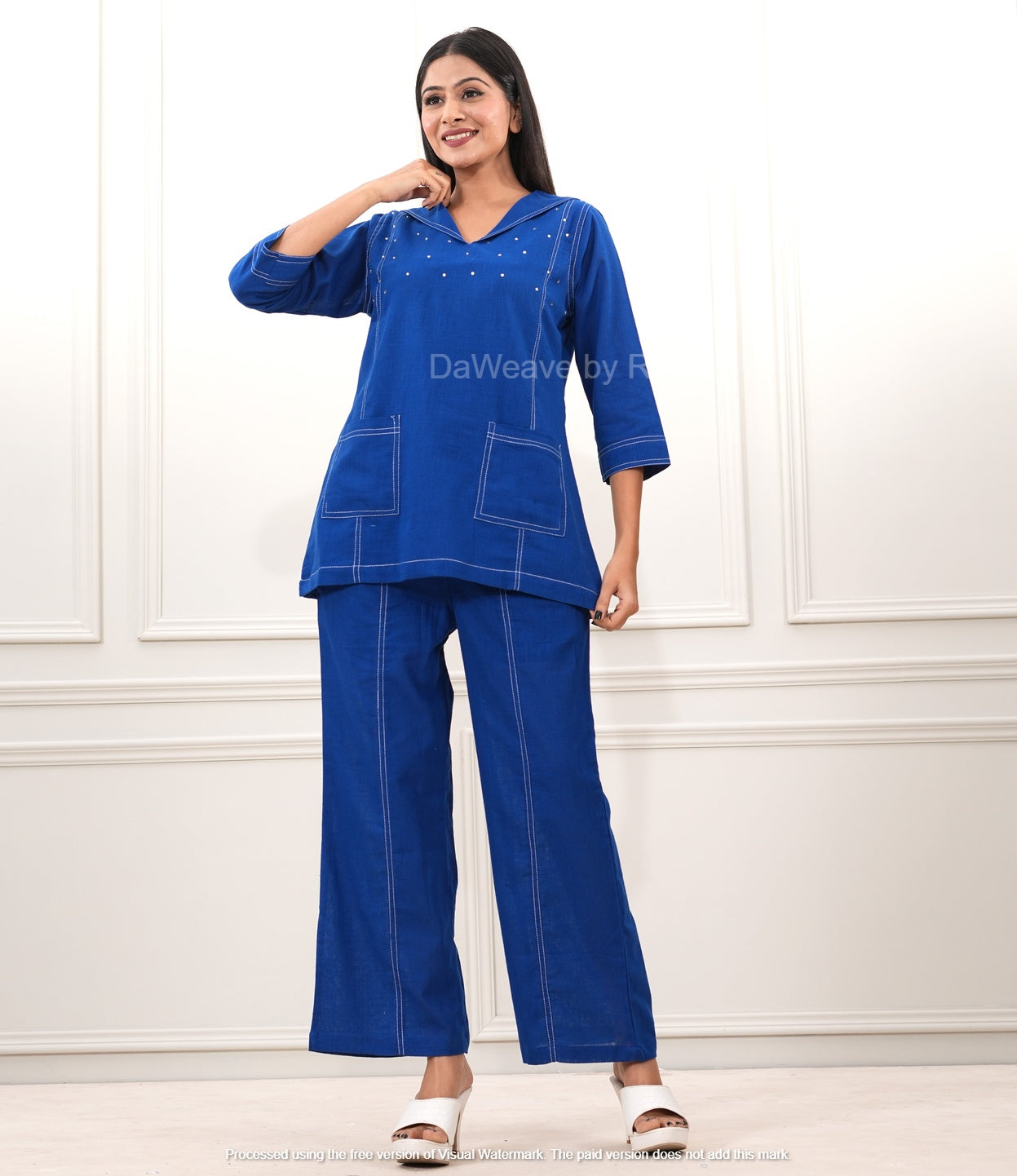 Anchor blue Coord
