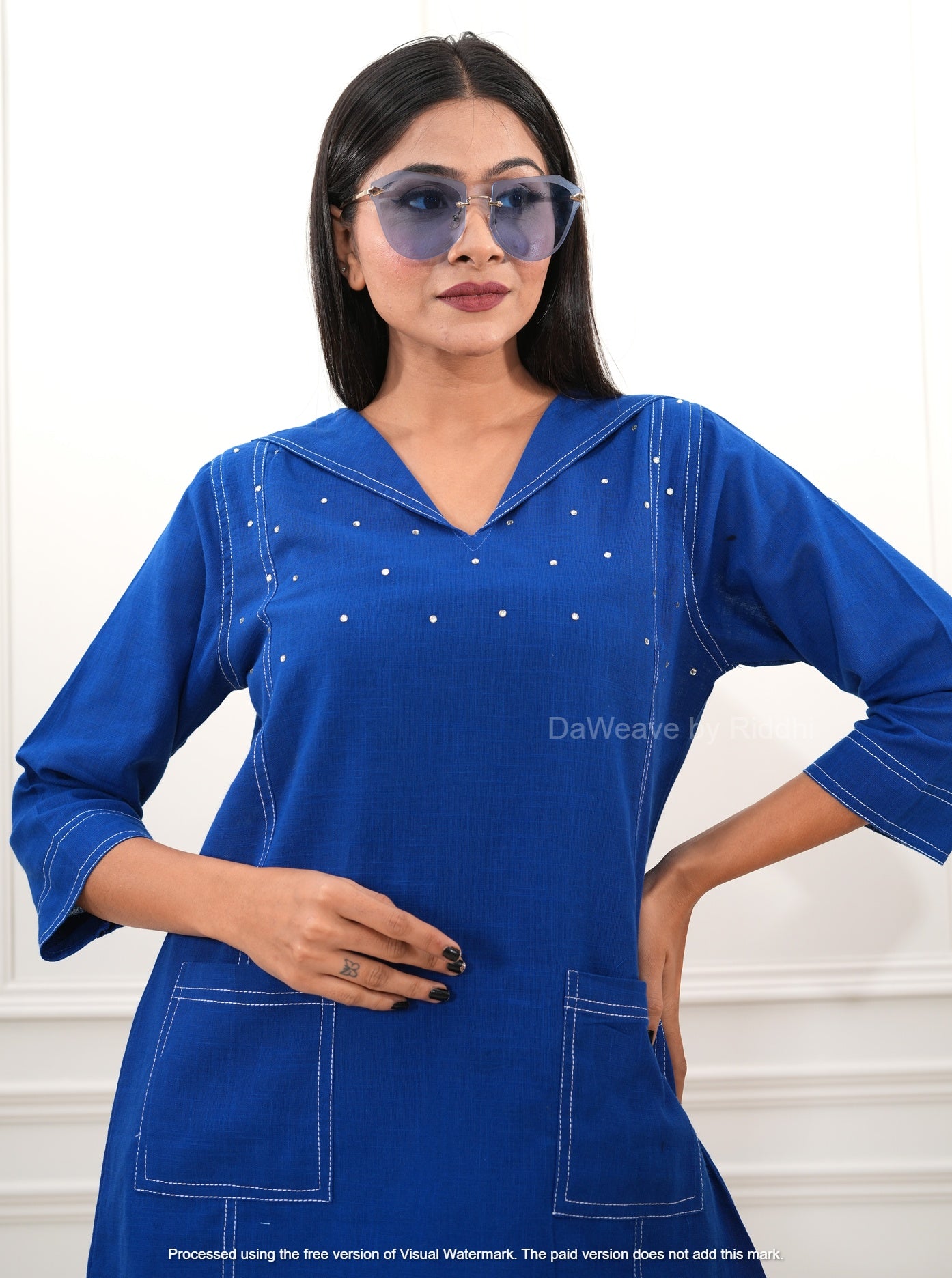 Anchor blue Coord