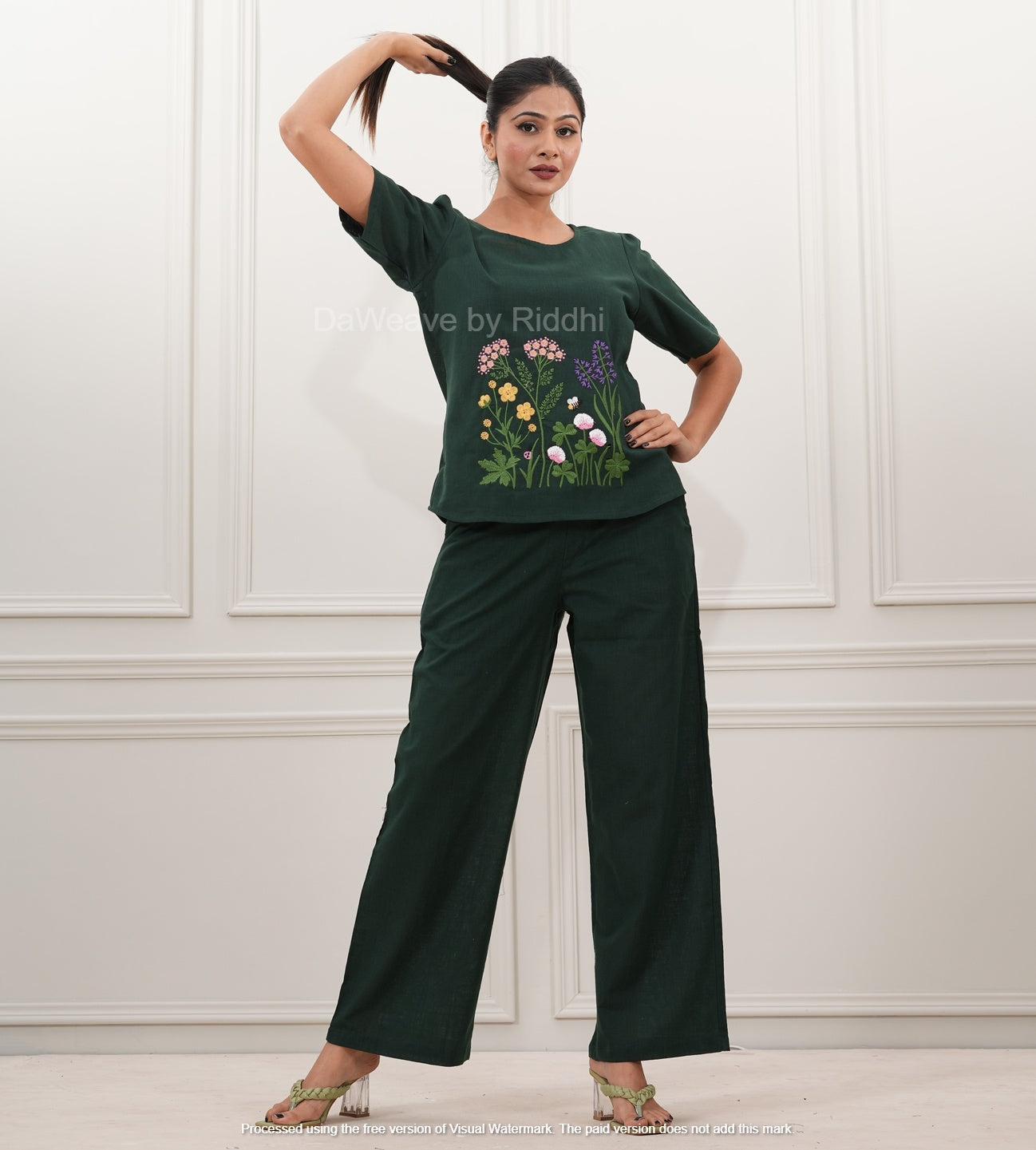 Flower Bed Coord- Green