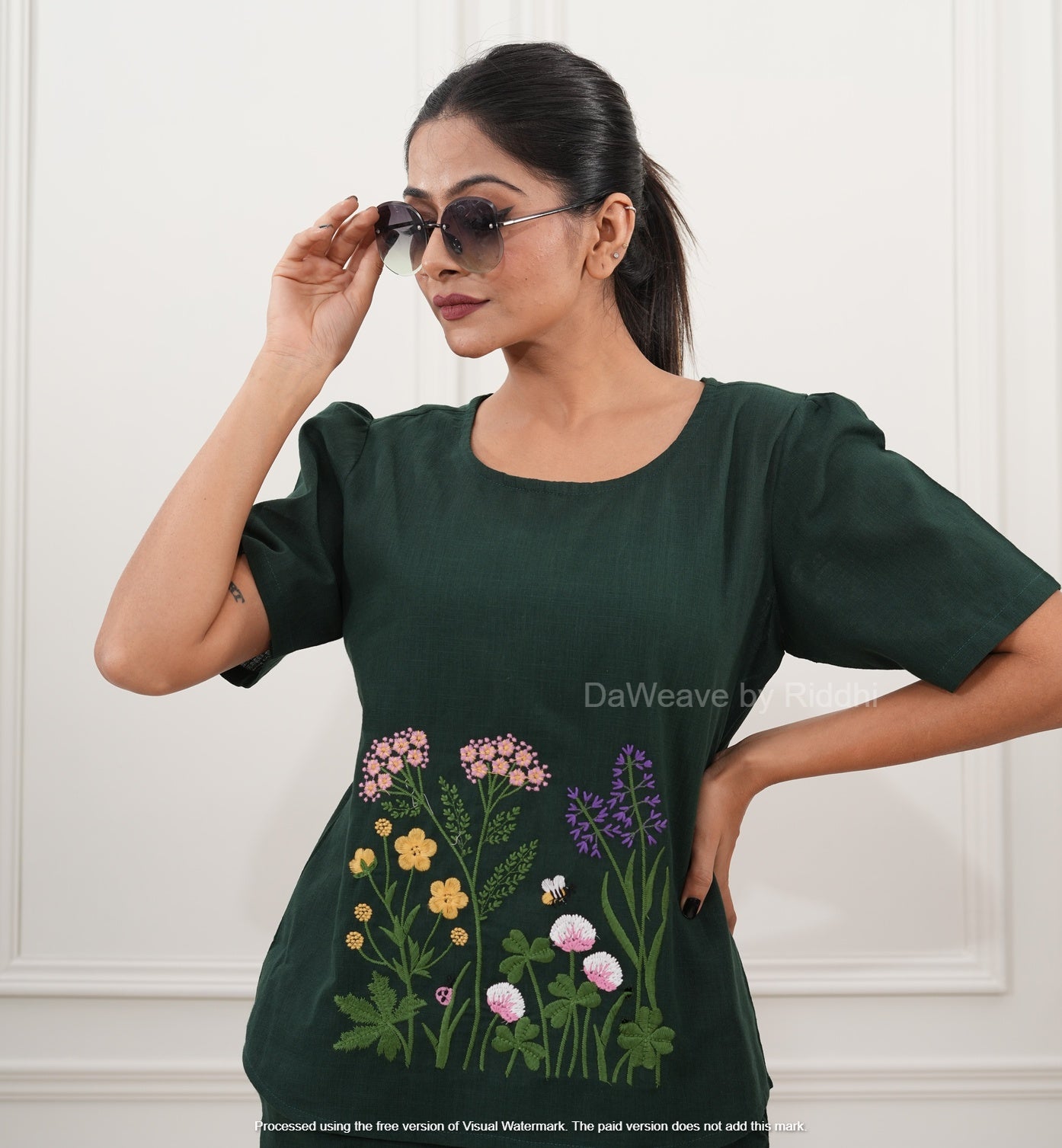 Flower Bed Coord- Green