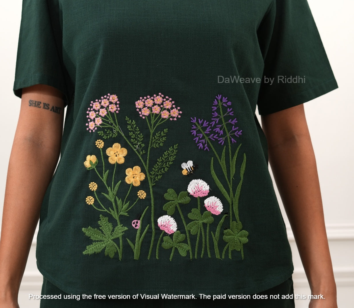 Flower Bed Coord- Green