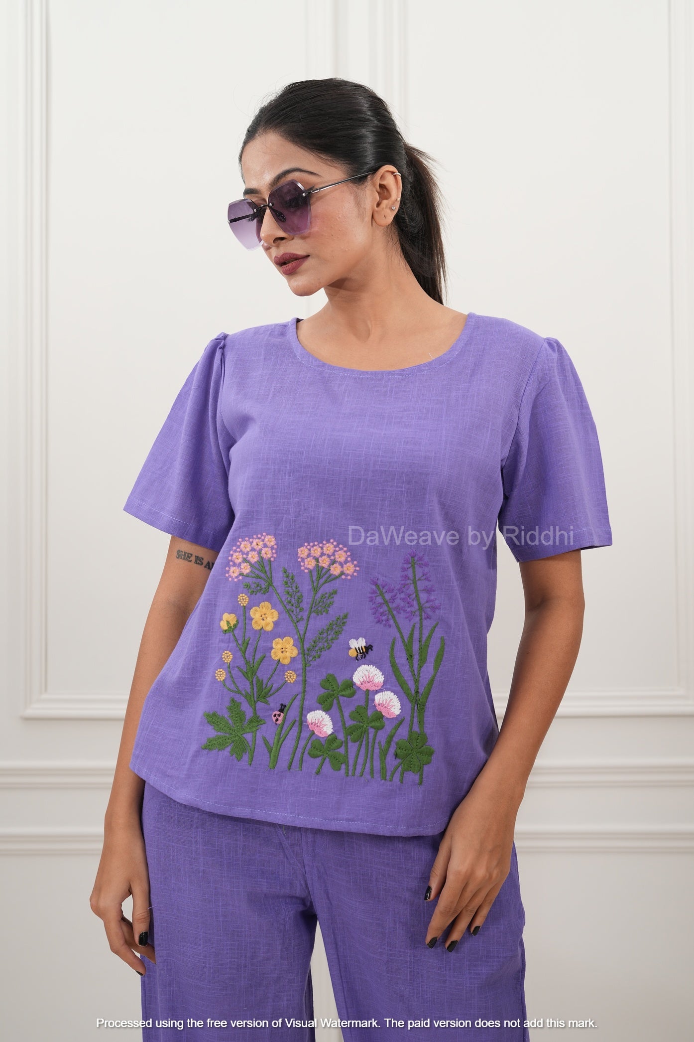 Flower Bed Coord- Lavender