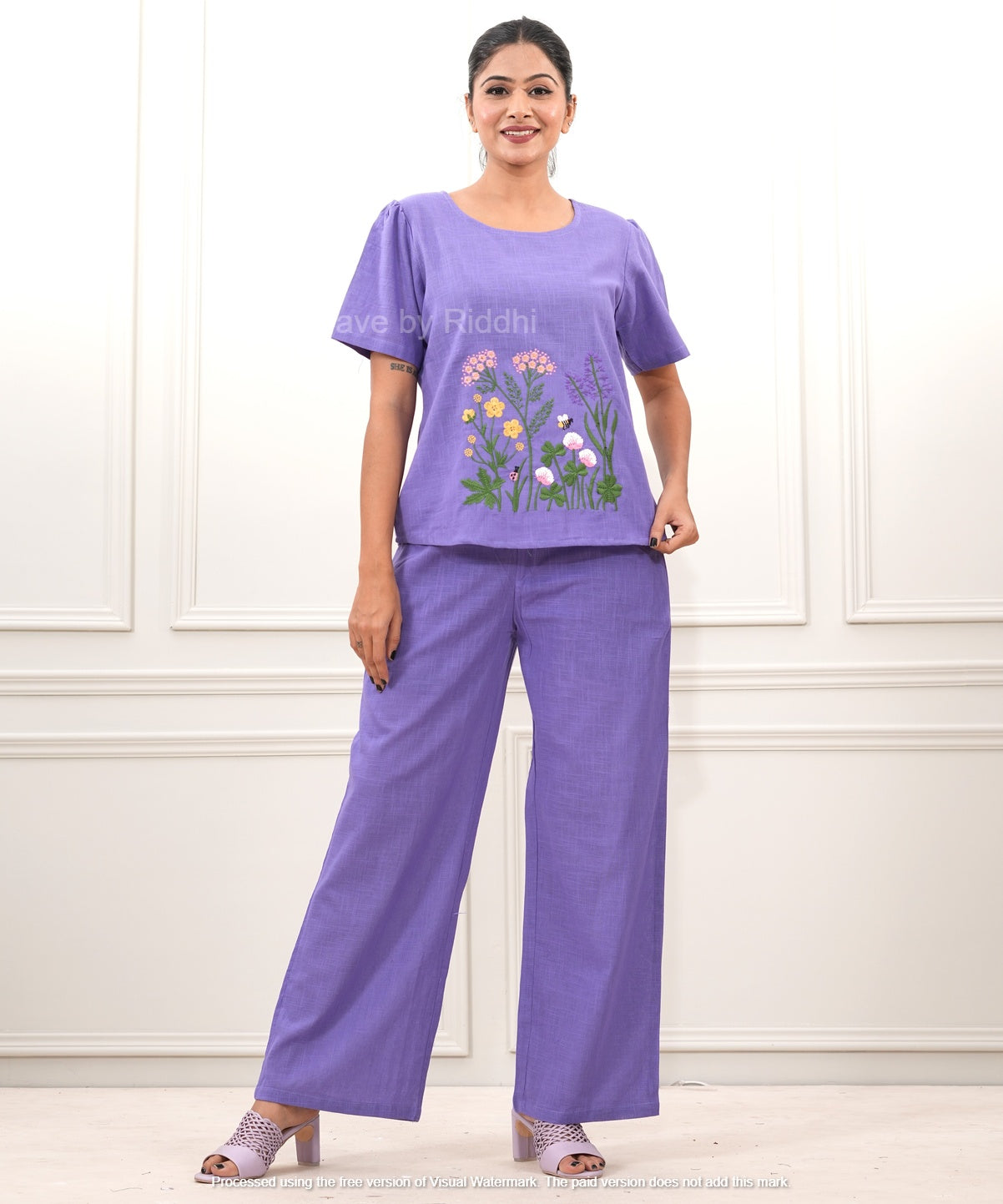Flower Bed Coord- Lavender