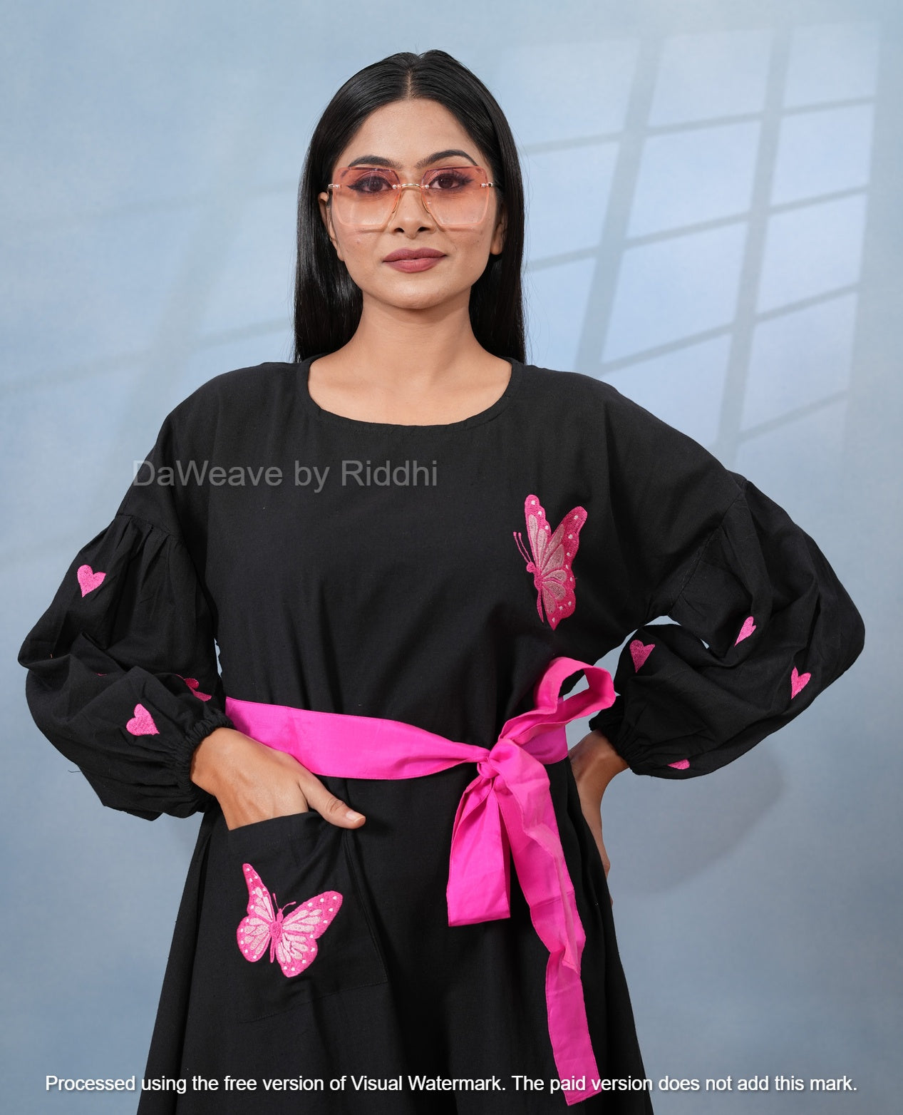 Black Butterfly Dress