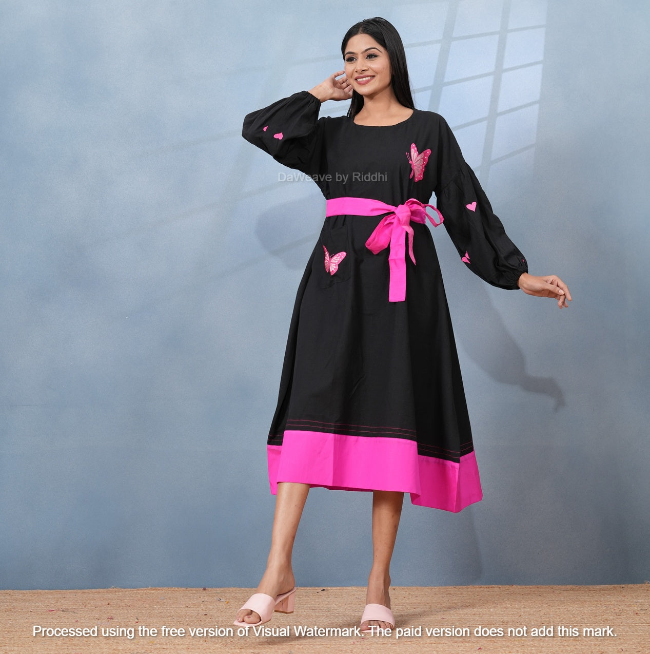 Black Butterfly Dress