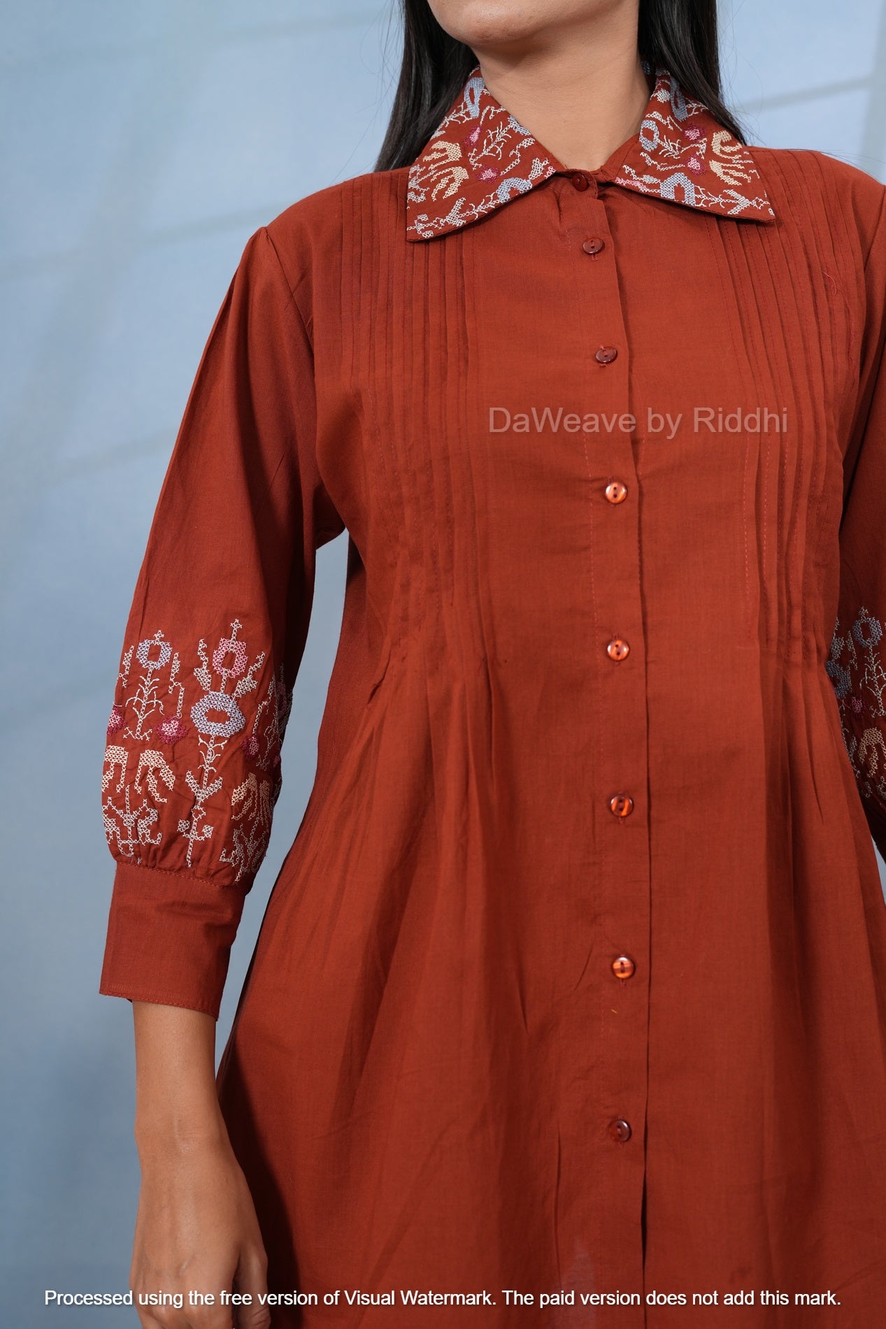 CrossStitch Coord - Brown