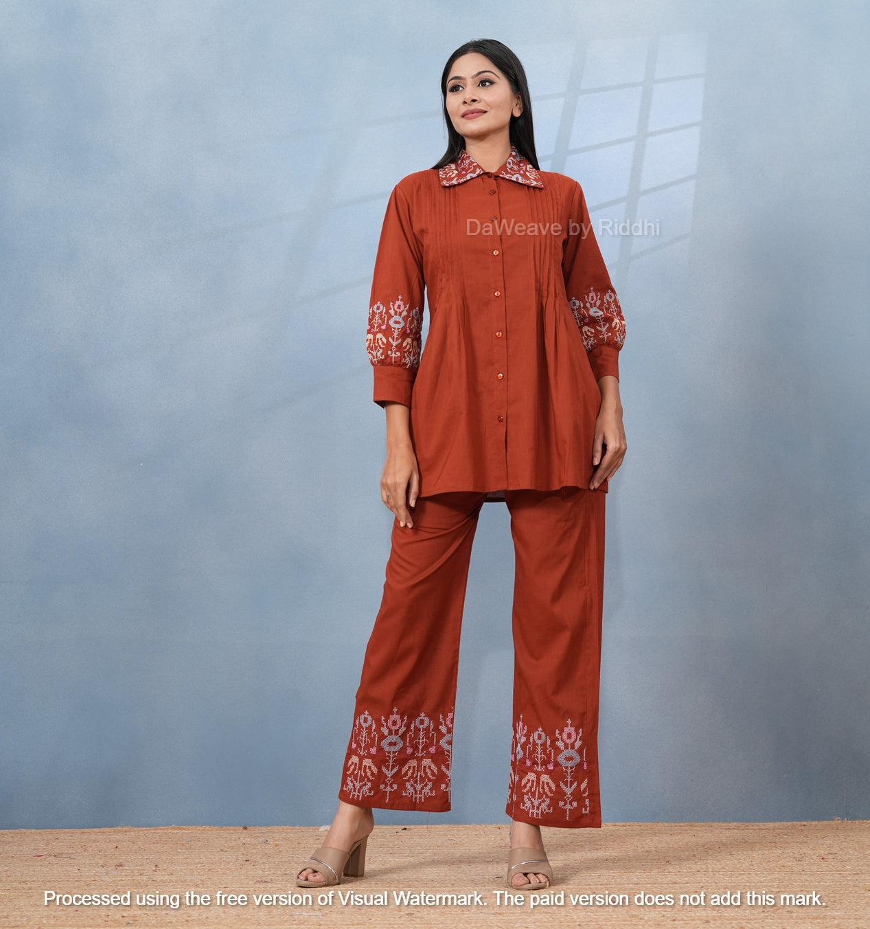 CrossStitch Coord - Brown