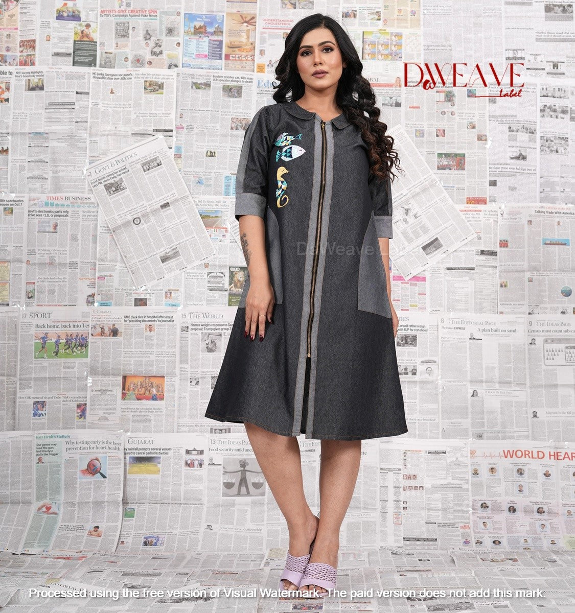 Sea Dream Denim Dress