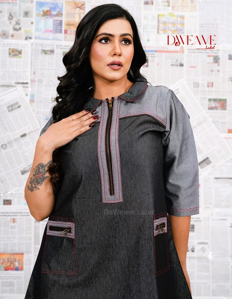 Denim Queen of Hearts