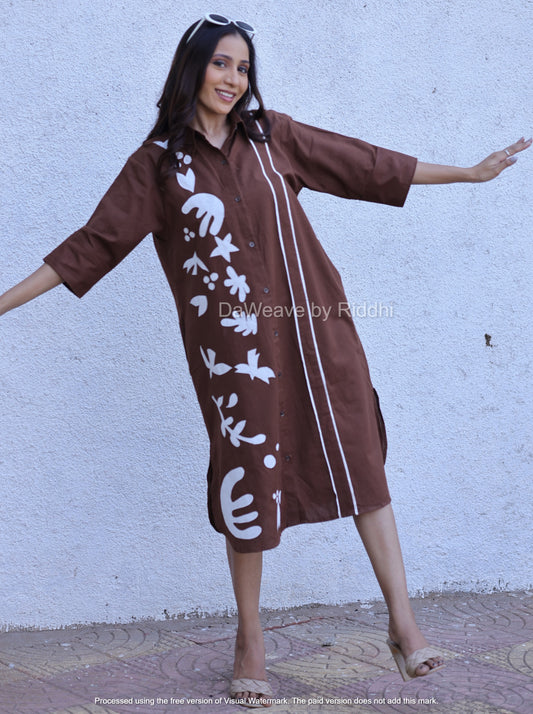 Chic Boho Linen Dress