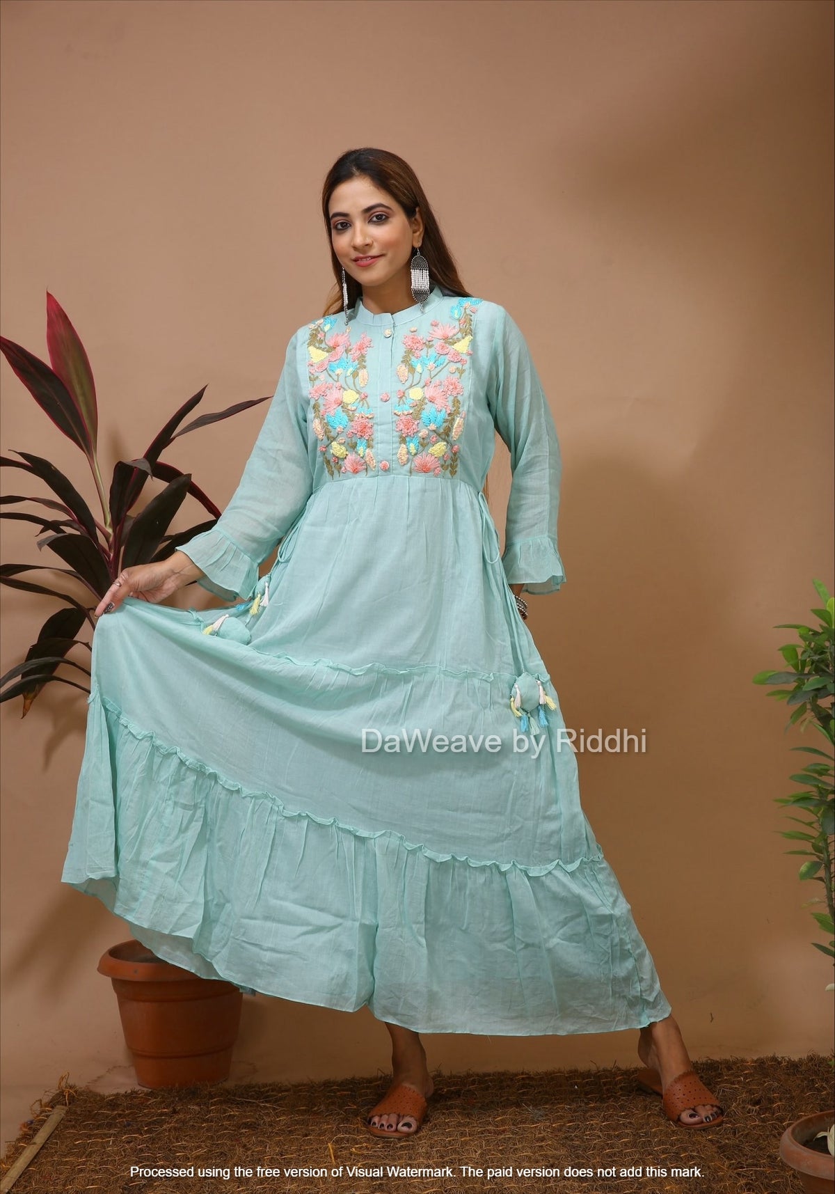 Mulmul Tassel Dress