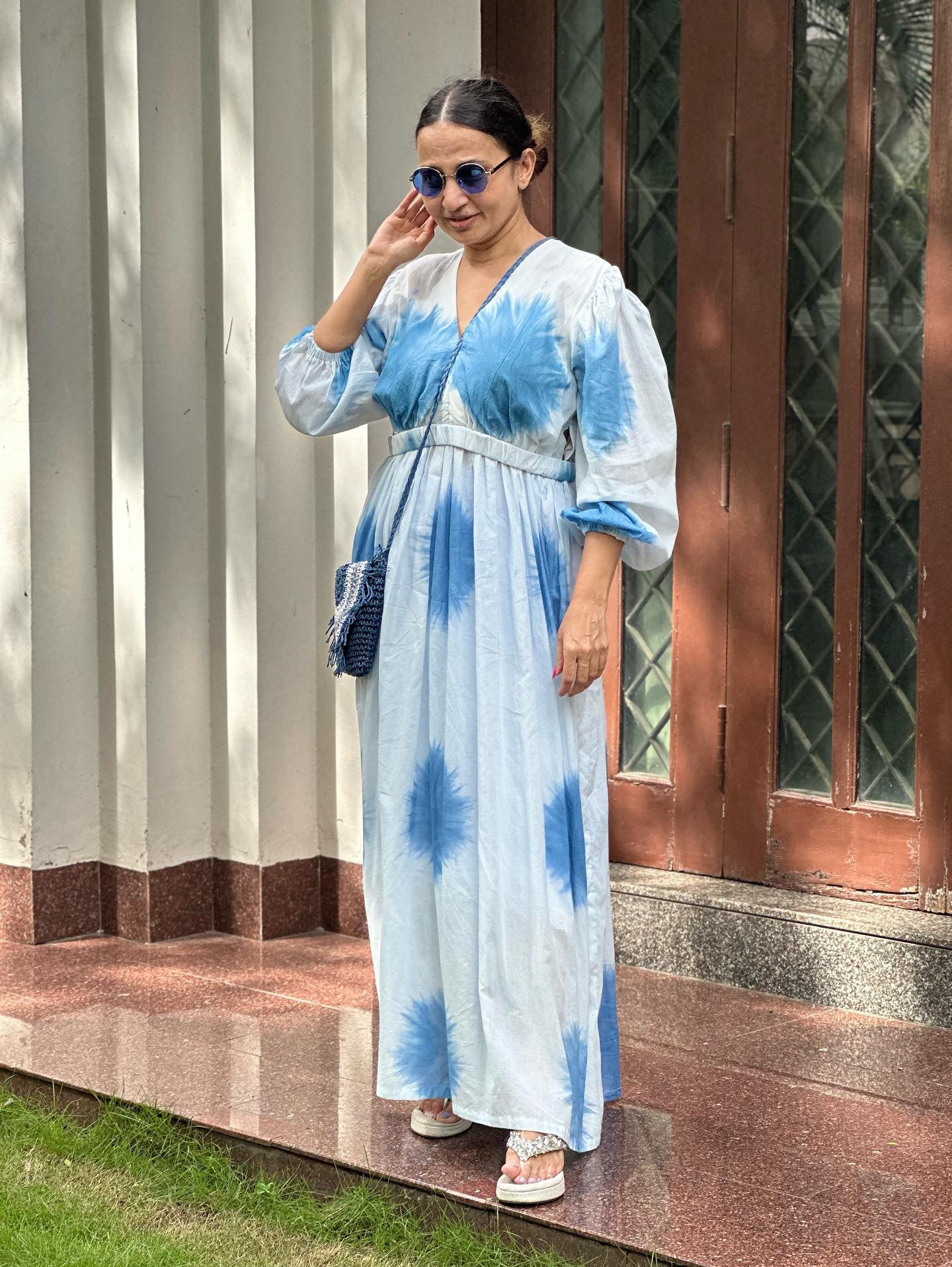 Roopal Shah Wardrobe- Blue