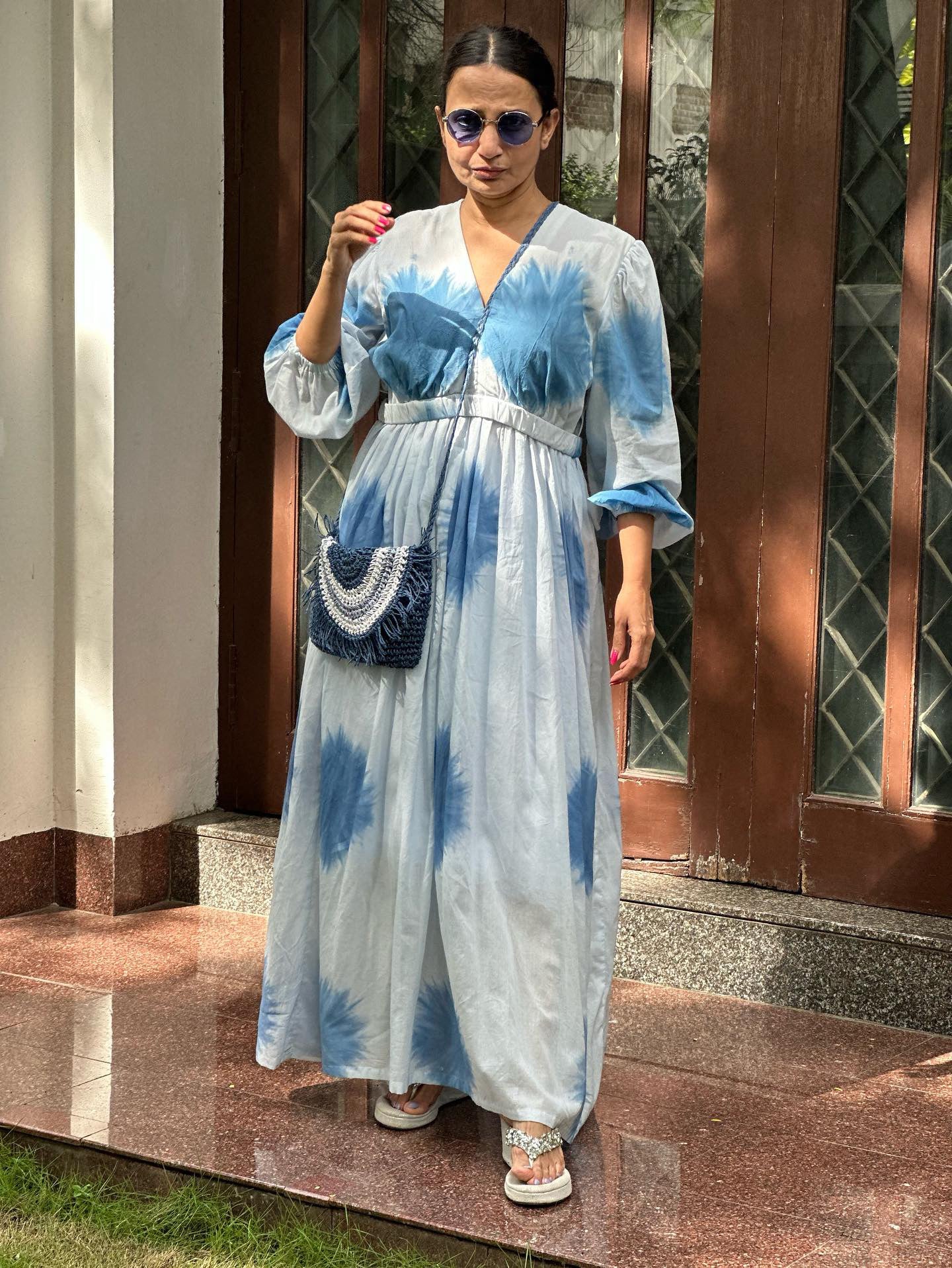 Roopal Shah Wardrobe- Blue