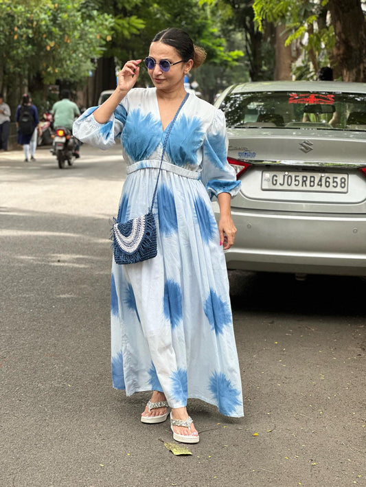 Roopal Shah Wardrobe- Blue