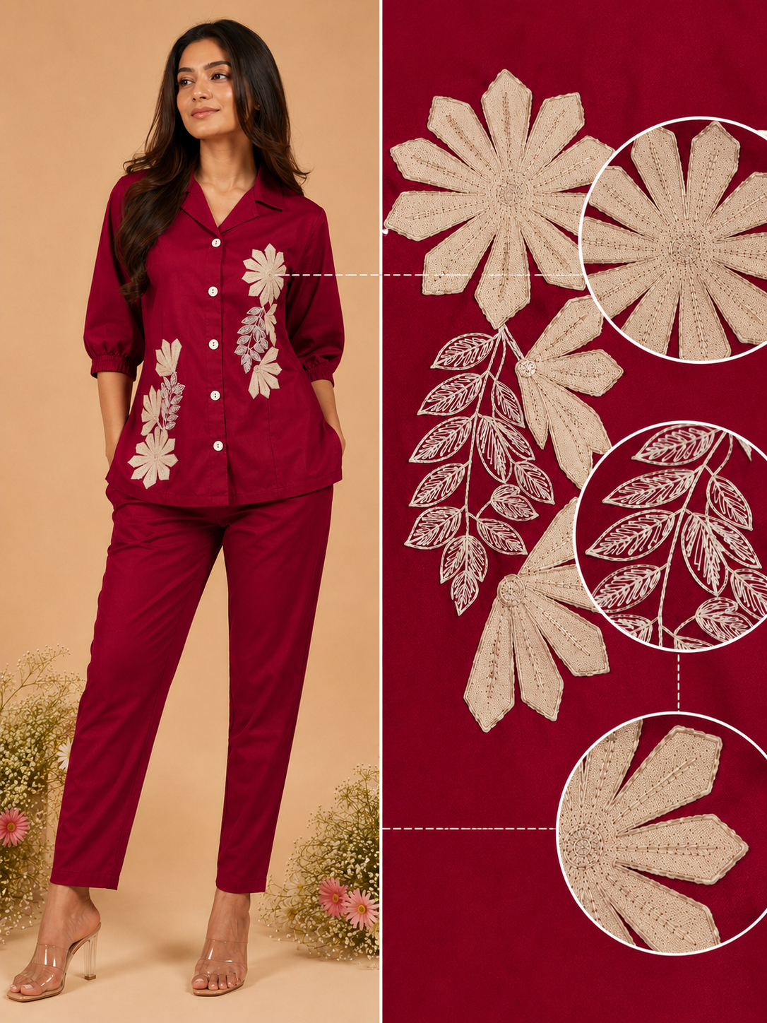Red Petal Coord