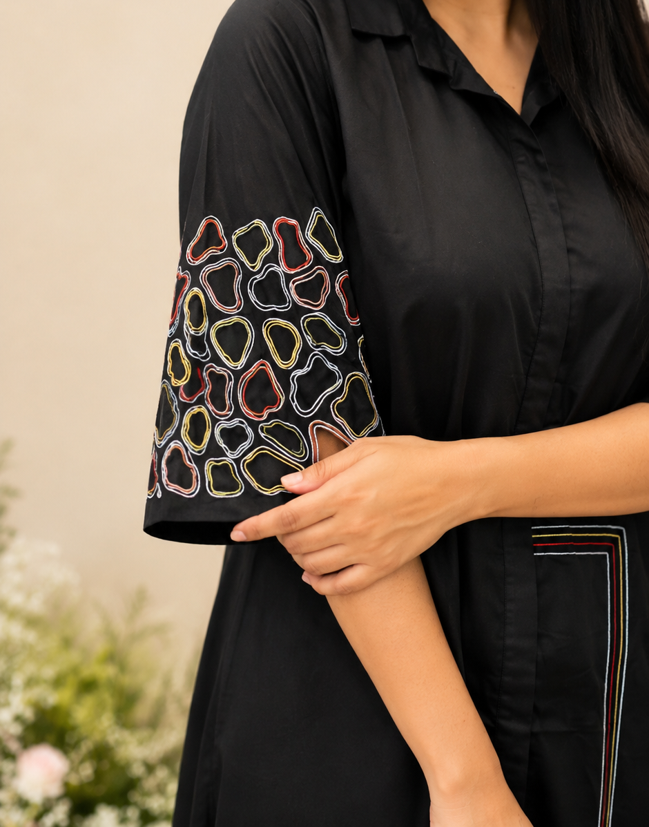 Midnight Mosaic Dress
