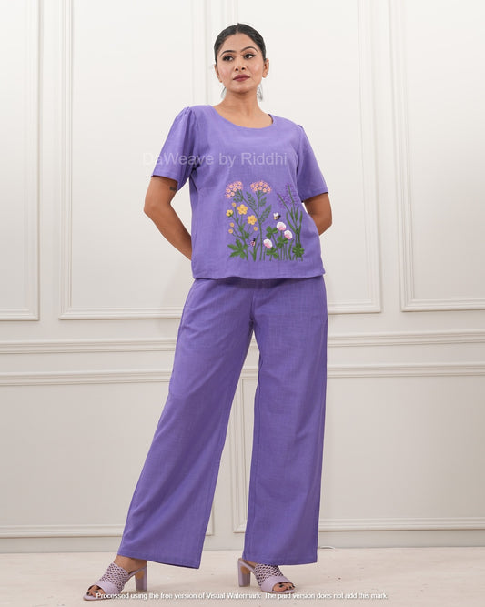 Flower Bed Coord- Lavender
