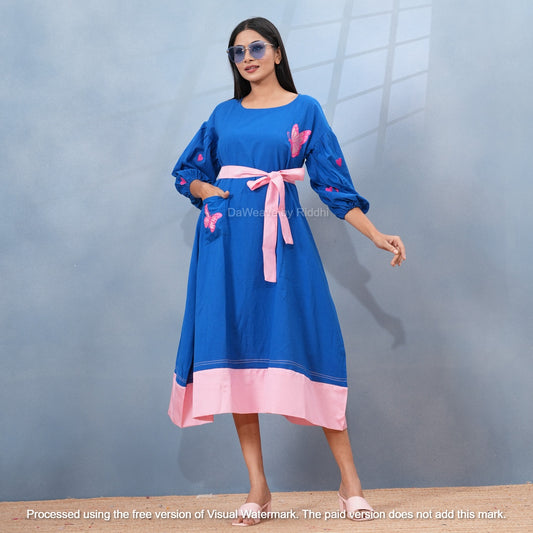 Royal Butterfly Dress