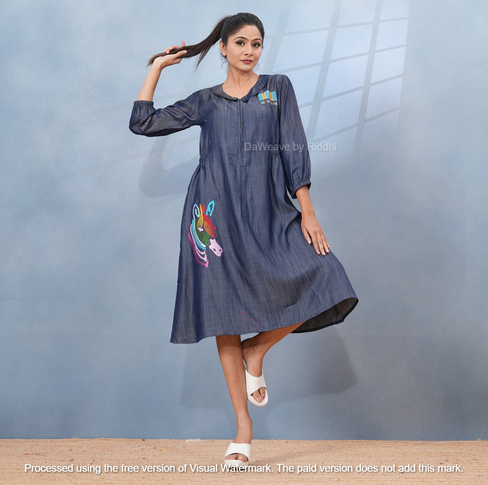 Denim Be Unique Dress