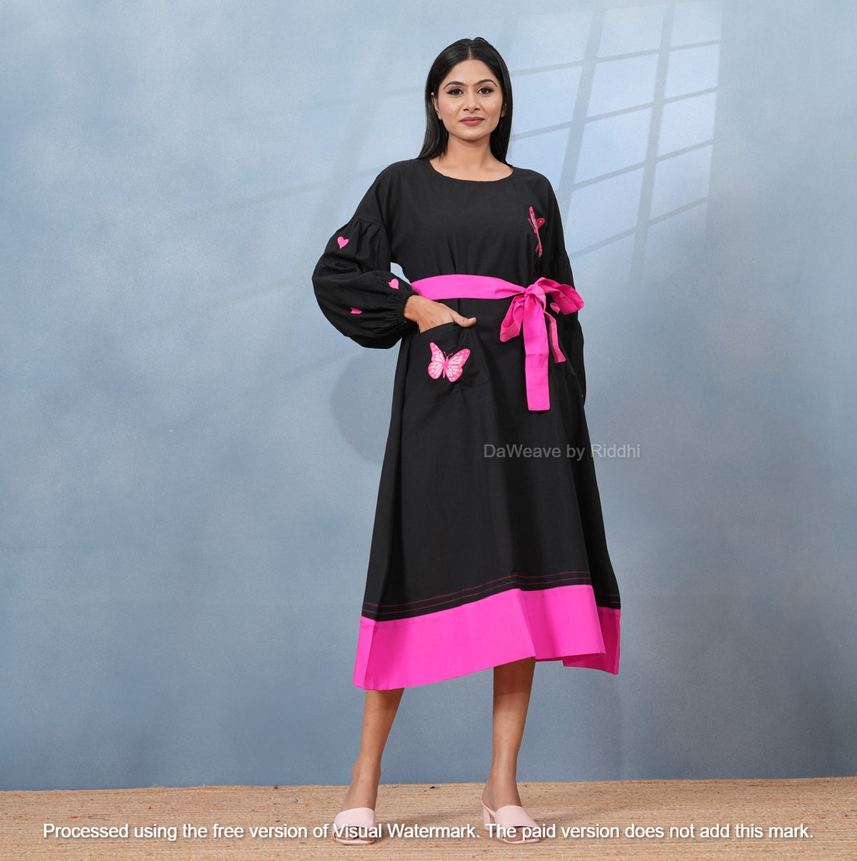 Black Butterfly Dress