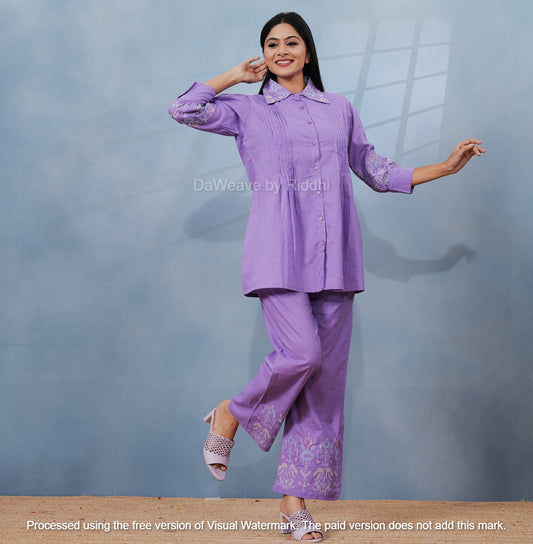 CrossStitch Coord - Lavender