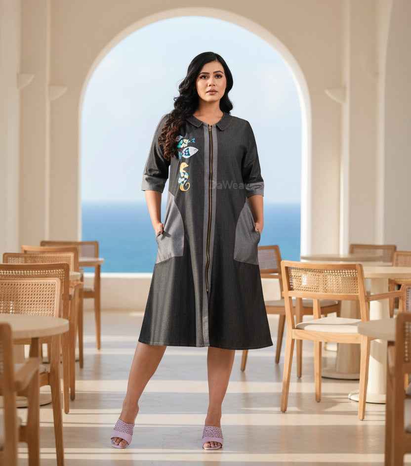 Sea Dream Denim Dress
