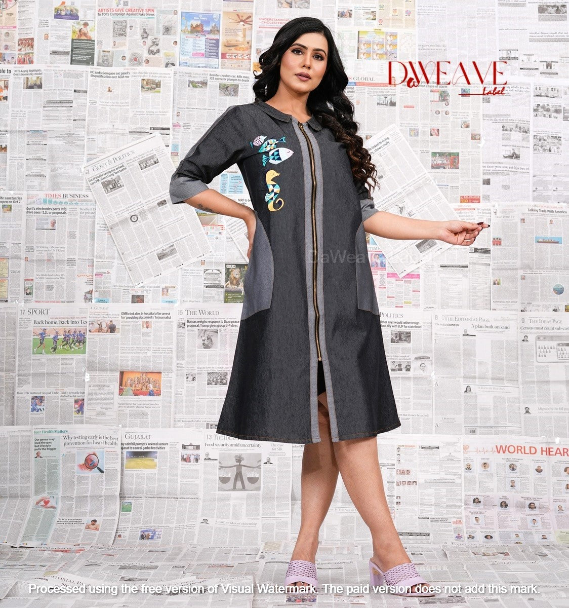 Sea Dream Denim Dress