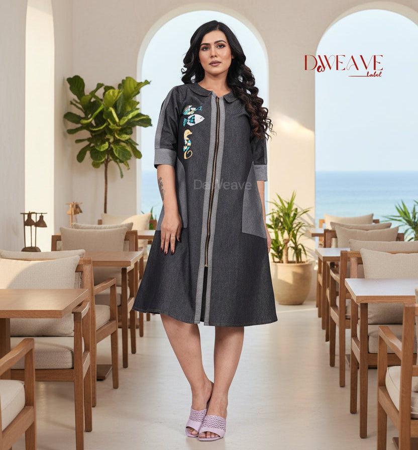 Sea Dream Denim Dress