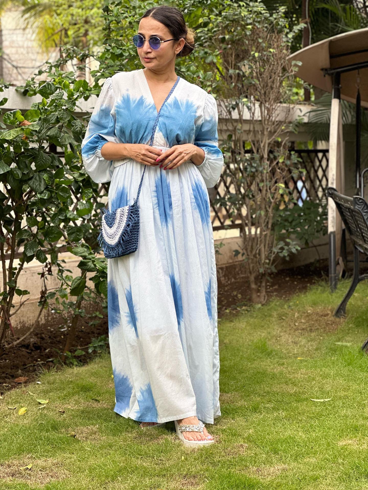 Roopal Shah Wardrobe- Blue