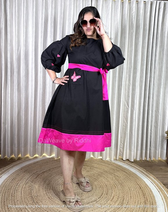 Black Butterfly Dress