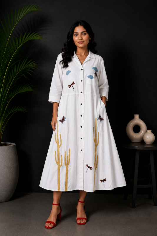 Cloud Dancer Dress