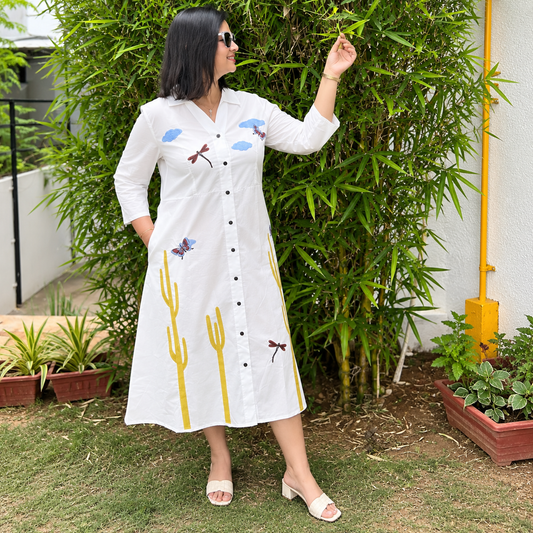 Cloud Dancer Dress