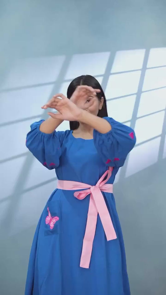 Royal Butterfly Dress